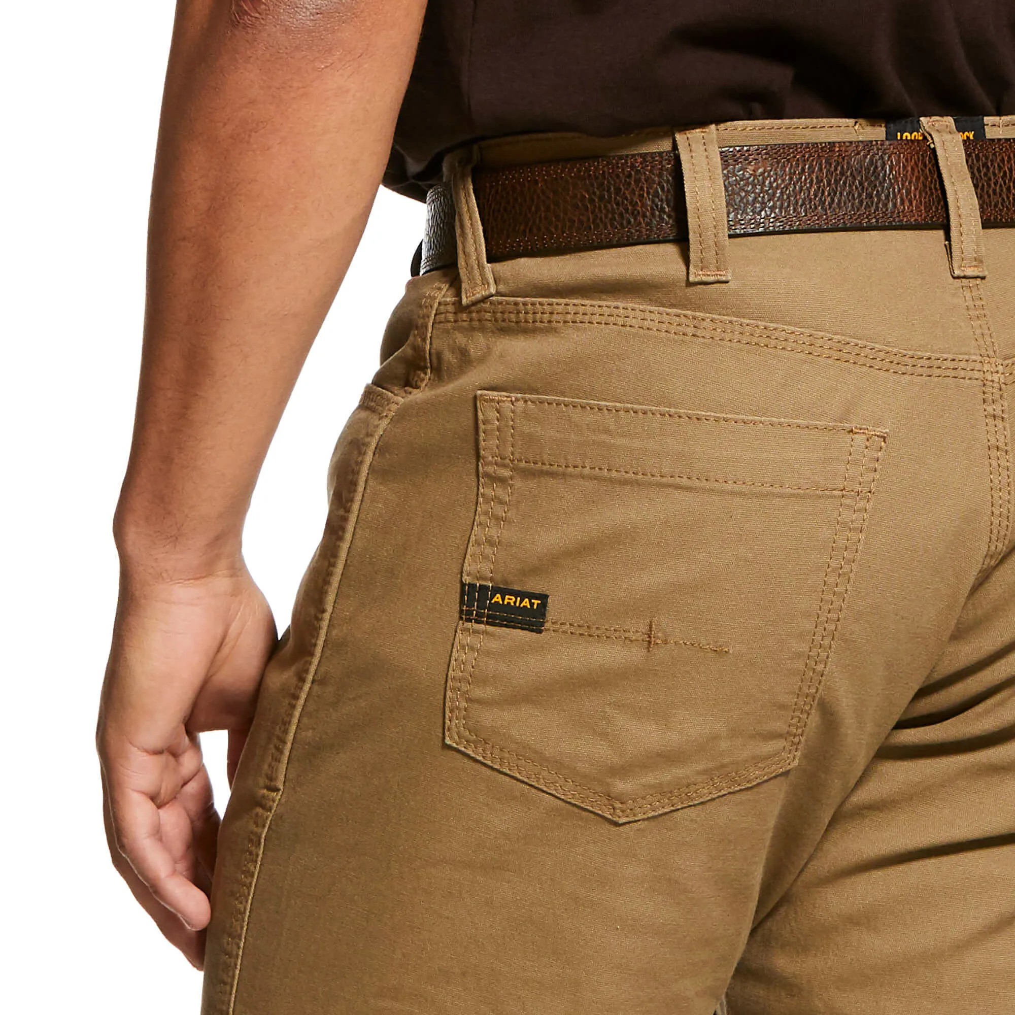 10030239 Rebar M4 Relaxed Durastretch Straight Leg Pants in Khaki