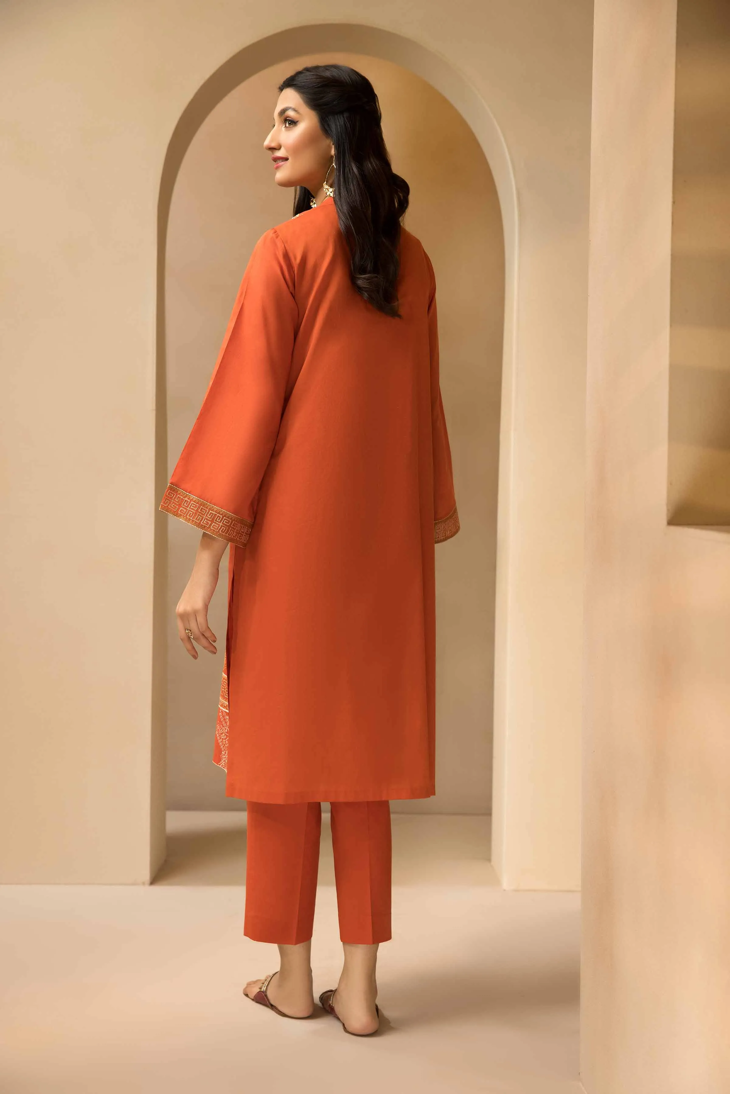 2 Piece - Dyed Embroidered Suit - 42301028