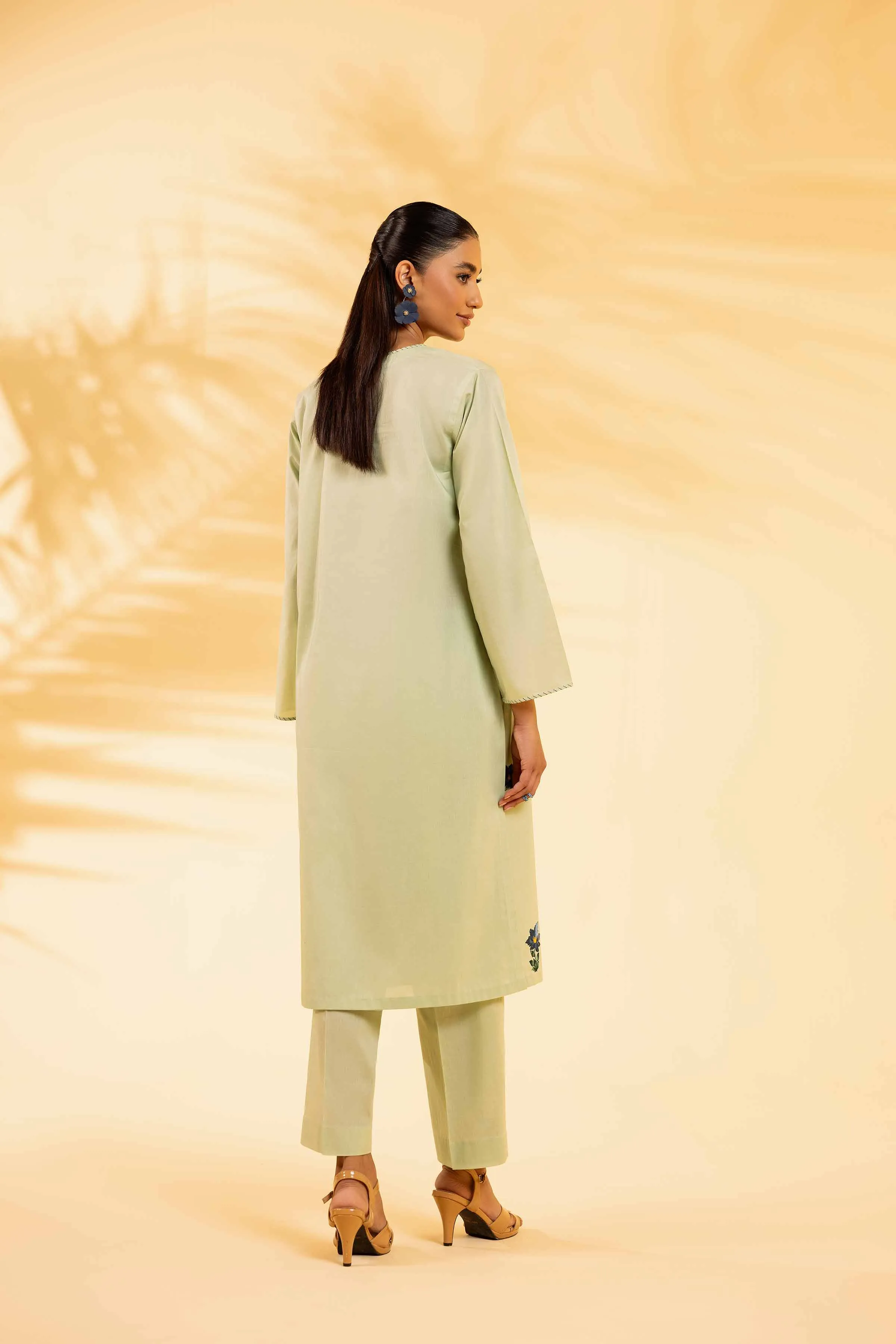 2 Piece - Dyed Embroidered Suit - 42401062