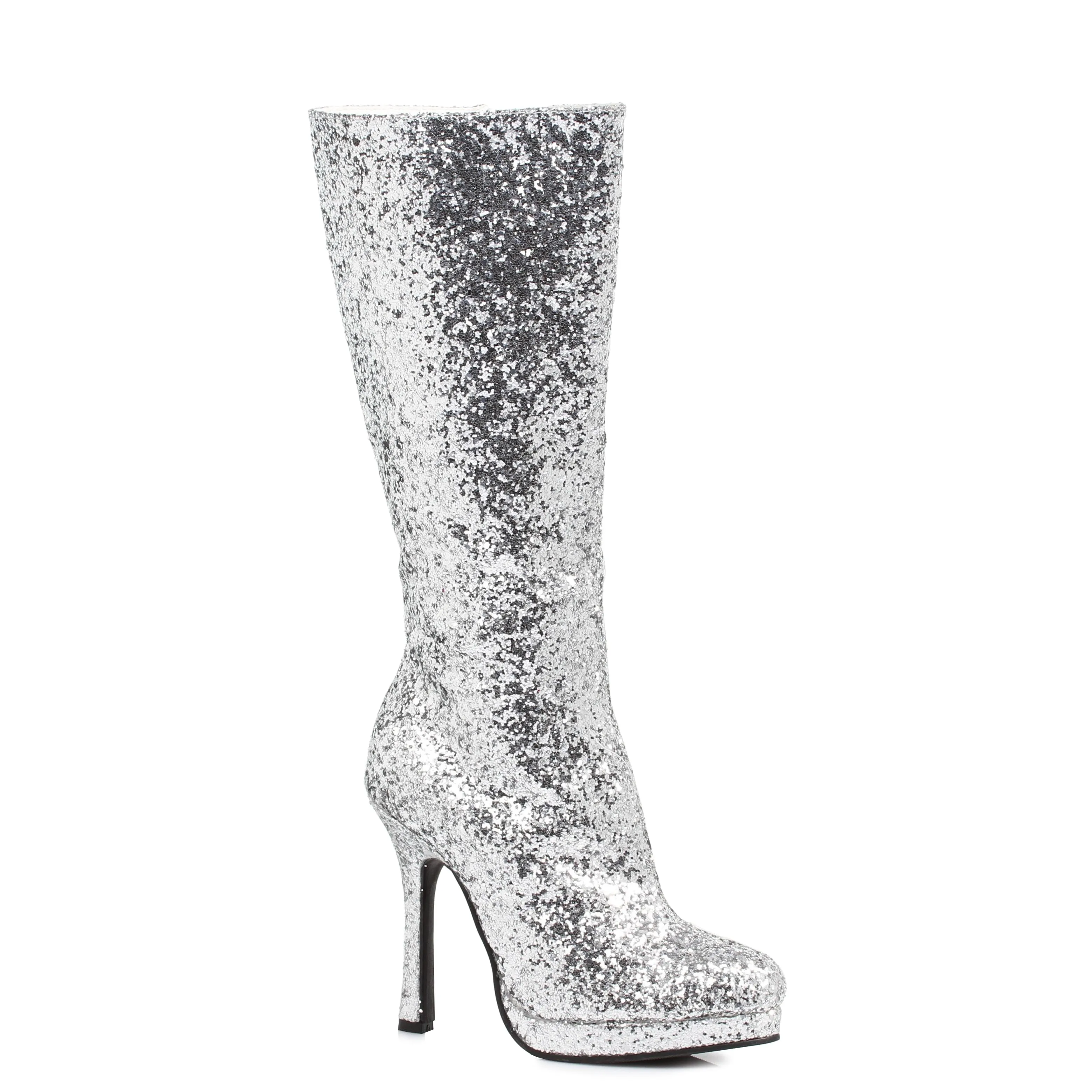 421-ZARA 4" Knee-High Boot with Glitter. Womens.