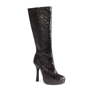 421-ZARA 4" Knee-High Boot with Glitter. Womens.