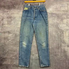80s Medium Wash Levi's 7501 Denim Jeans 27x29 0652