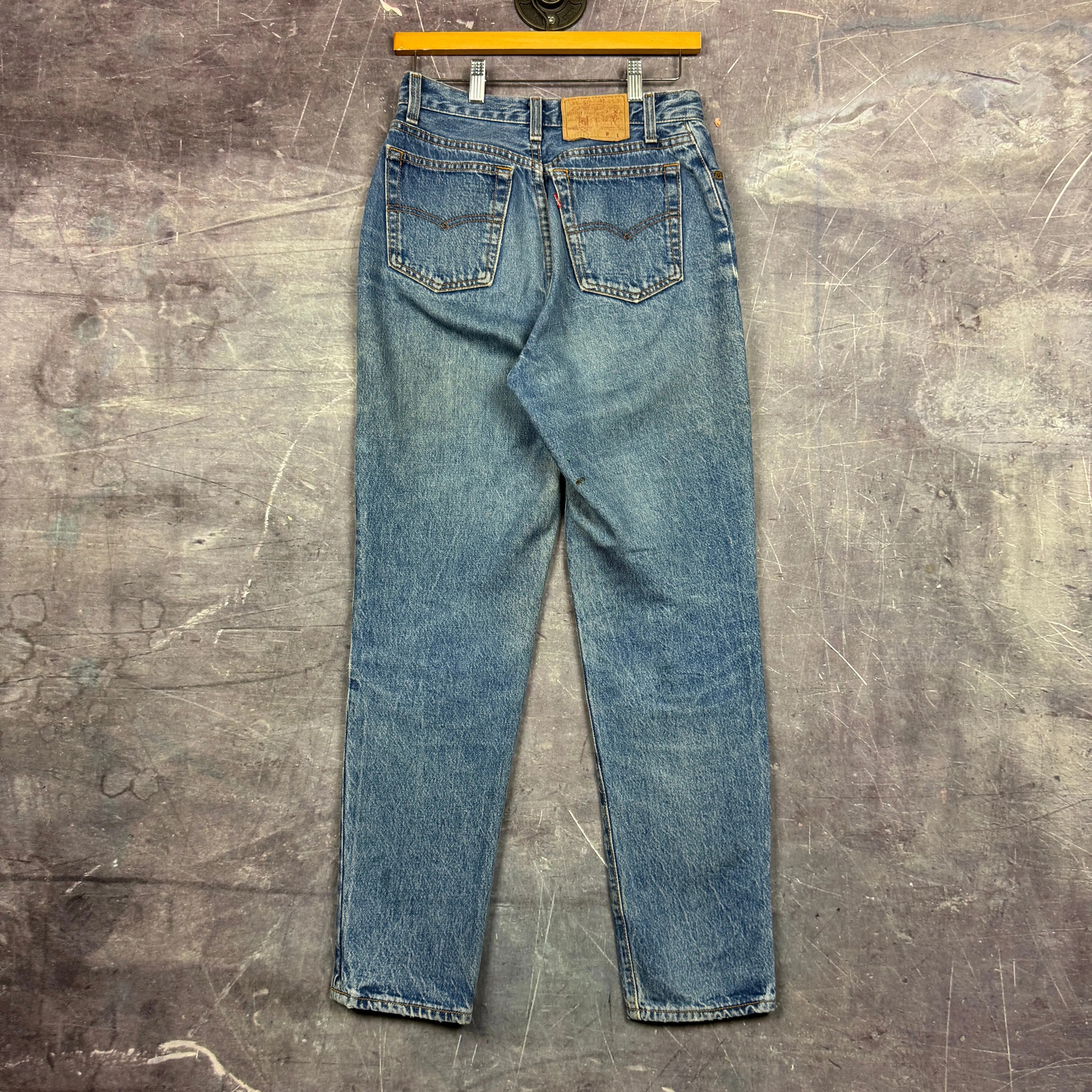80s Medium Wash Levi's 7501 Denim Jeans 27x29 0652