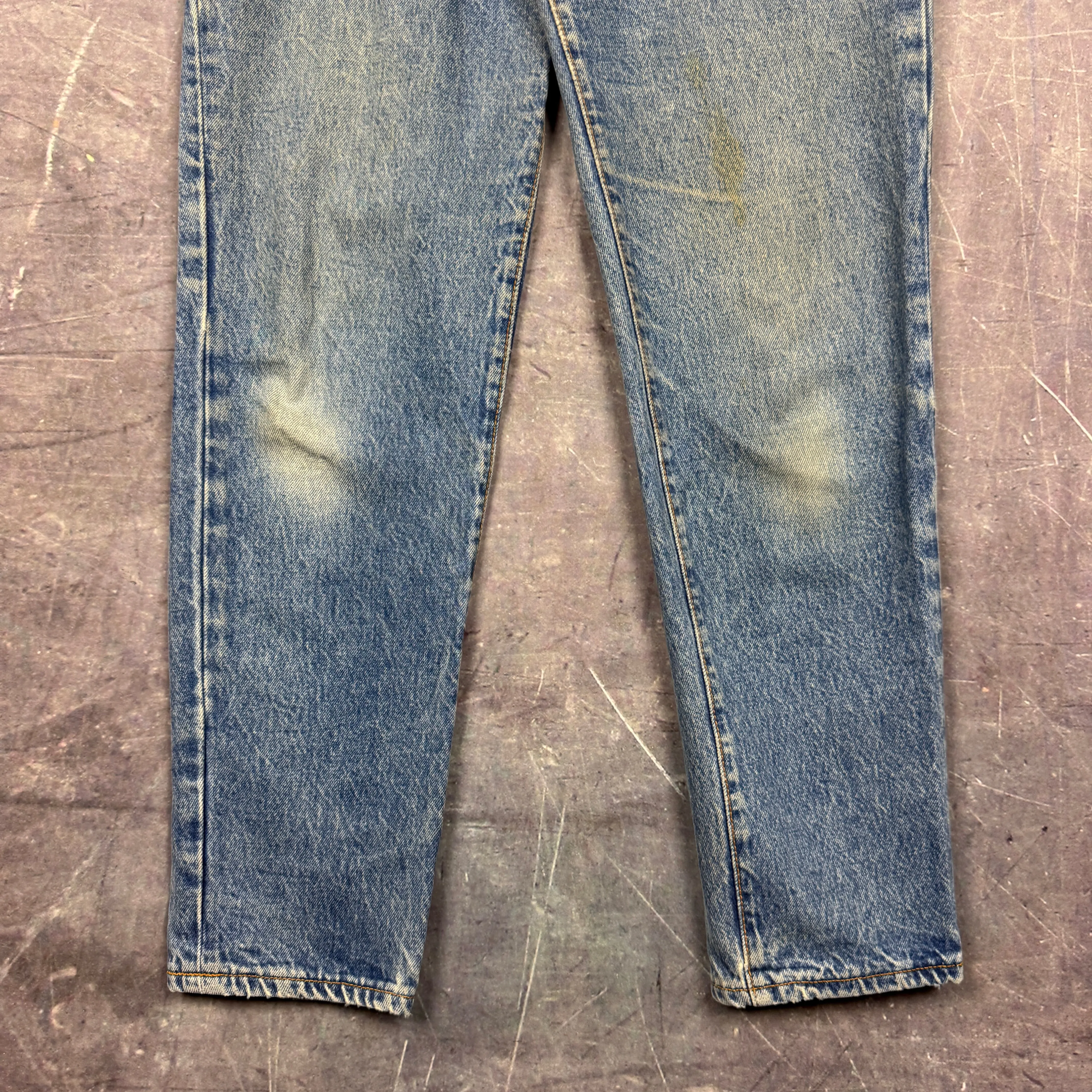 80s Medium Wash Levi's 7501 Denim Jeans 27x29 0652