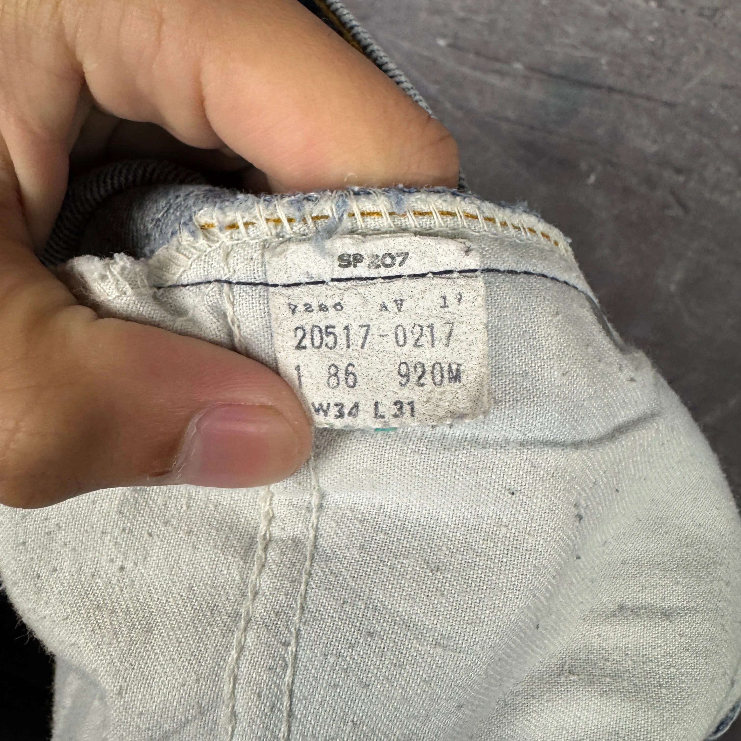 80s Medium Wash Orange Tab Levi's 517 Denim Jeans 31x27 0761