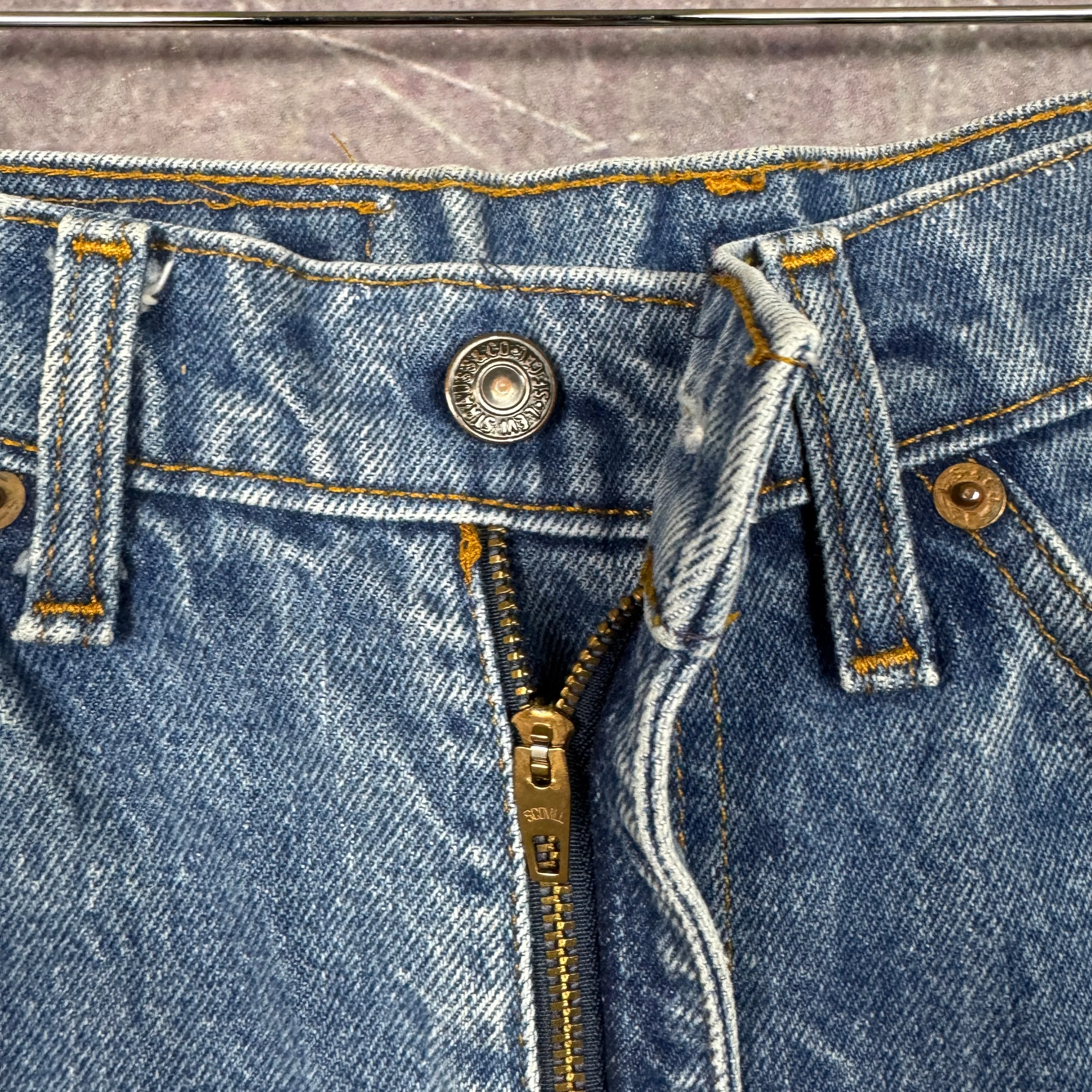 80s Medium Wash Orange Tab Levi's 517 Denim Jeans 31x27 0761