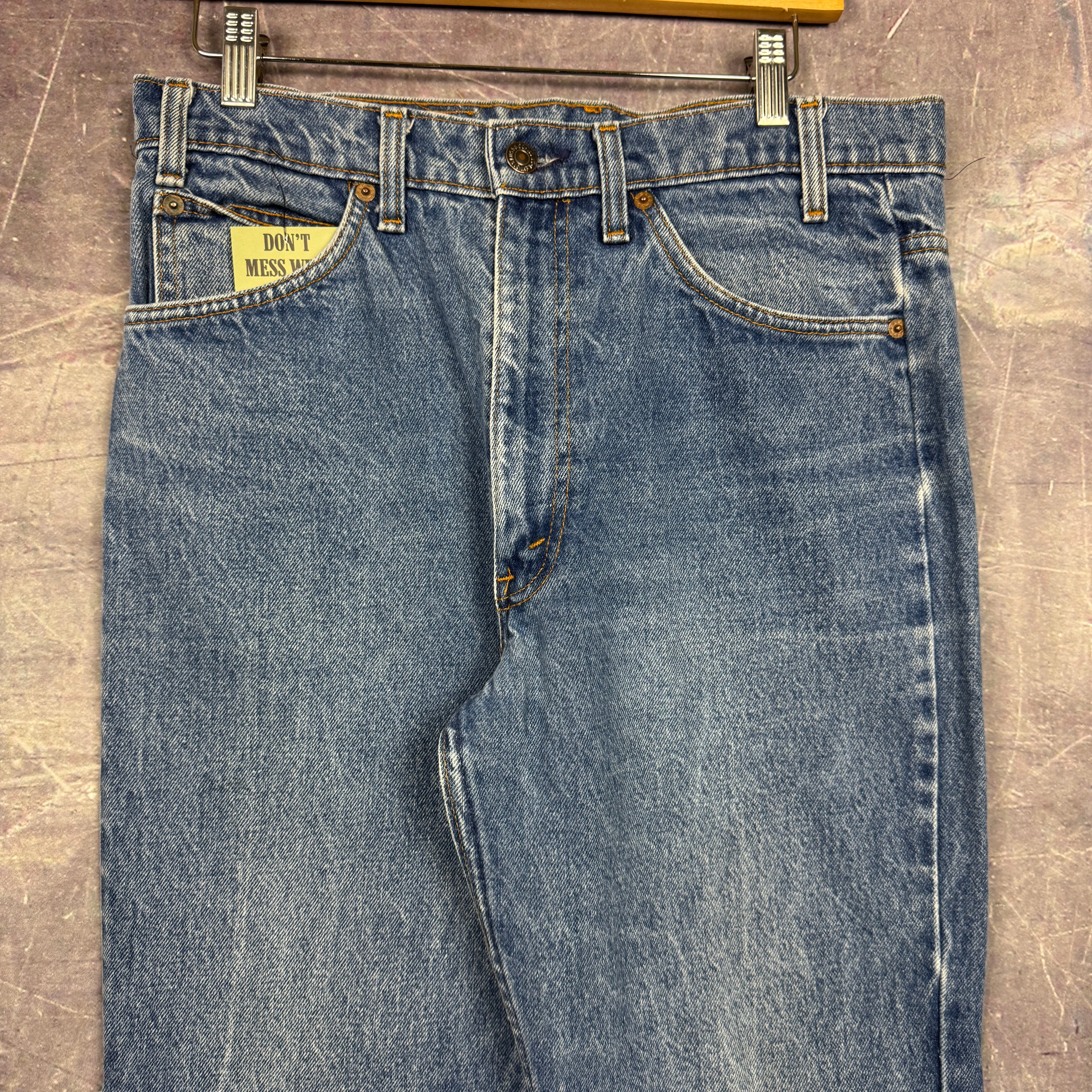 80s Medium Wash Orange Tab Levi's 517 Denim Jeans 31x27 0761
