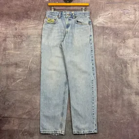 90s Light Wash Levi's 550 Denim Jeans 30x30 2203