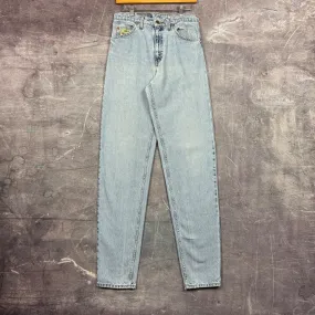 90s Light Wash Orange Tab Levi's 550 Denim Jeans 30x35 0671