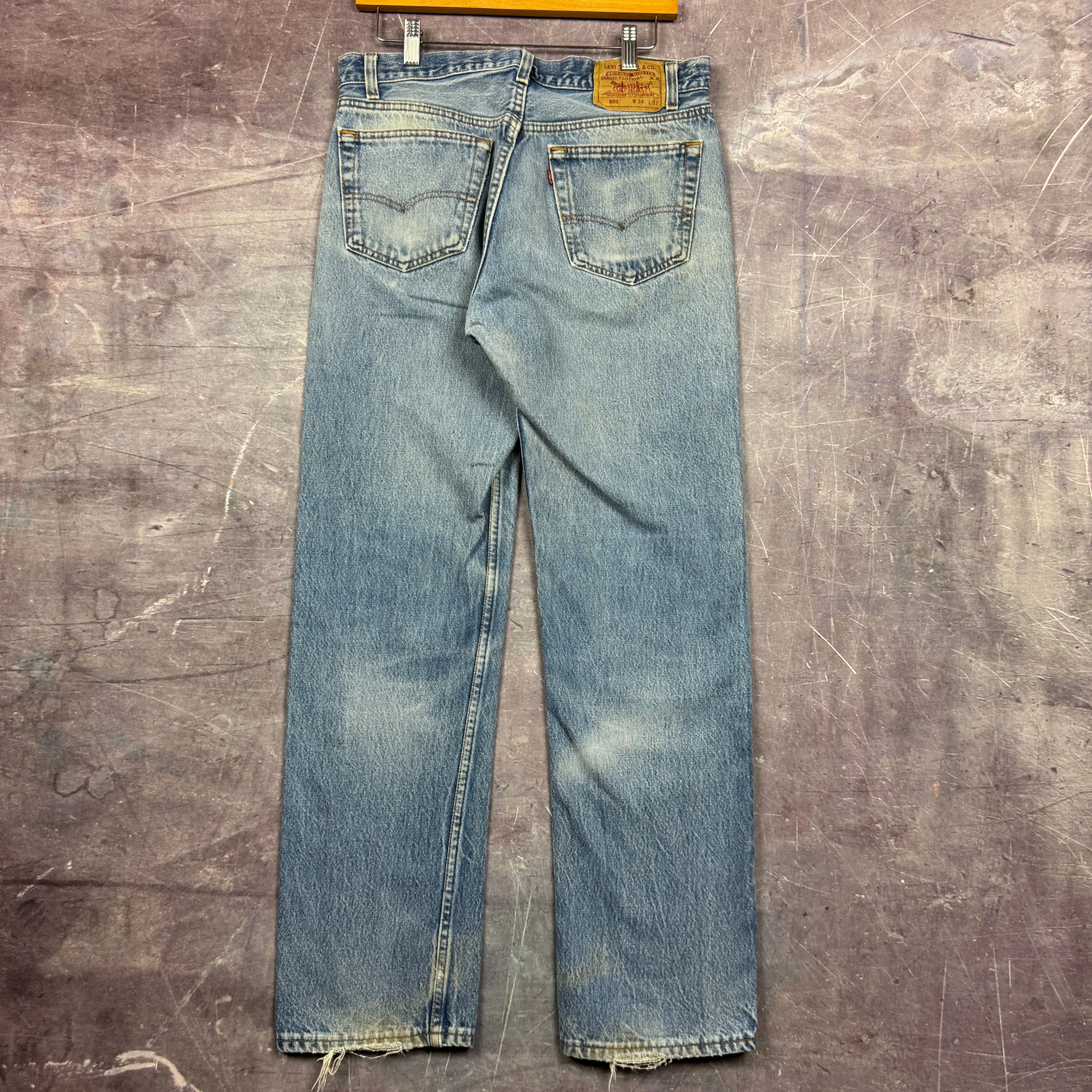 90s Lights Wash Levi's 501 XX Denim Jeans 32x31 2067