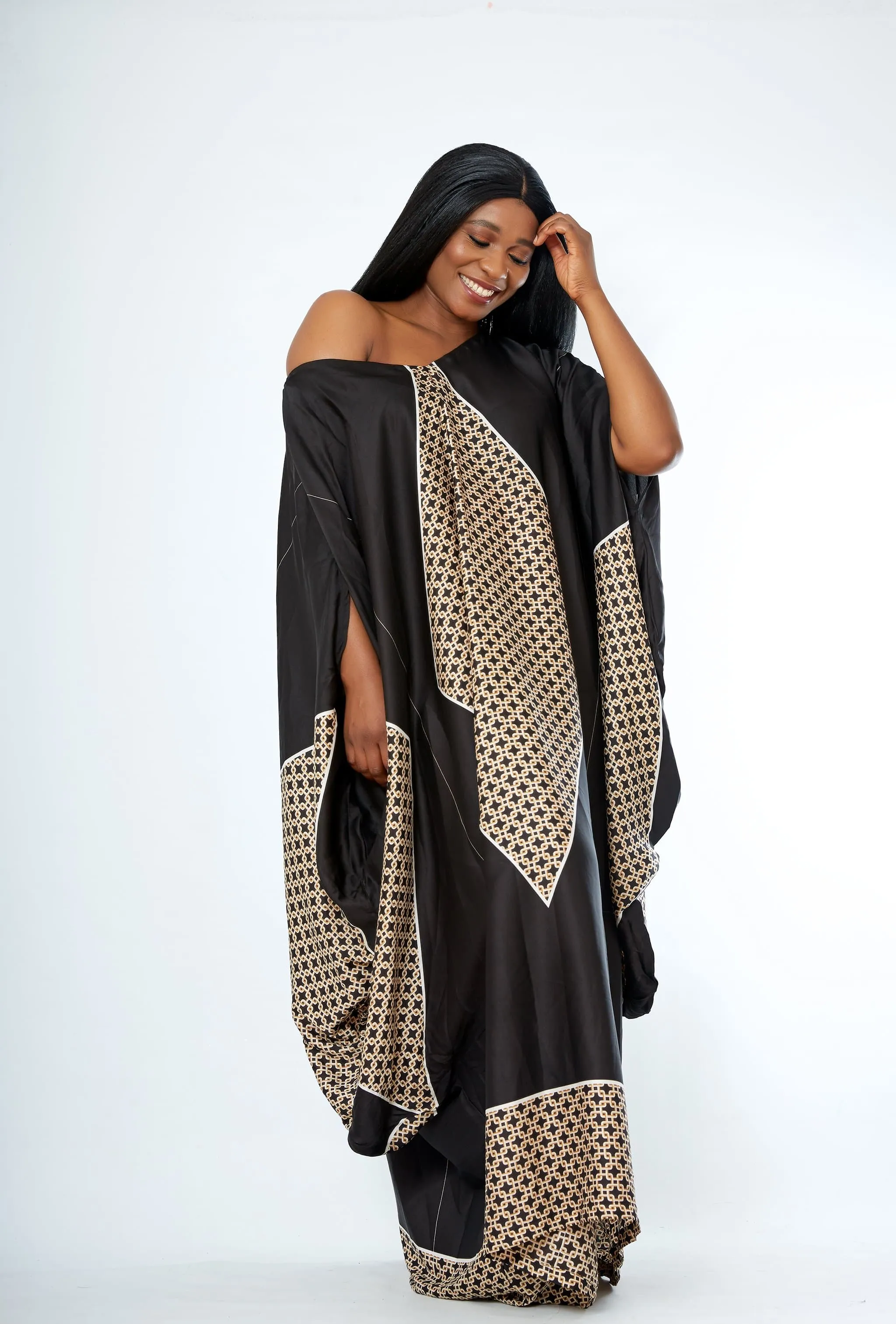 African Fashion Bubu Kaftan Maxi Dress - Zara