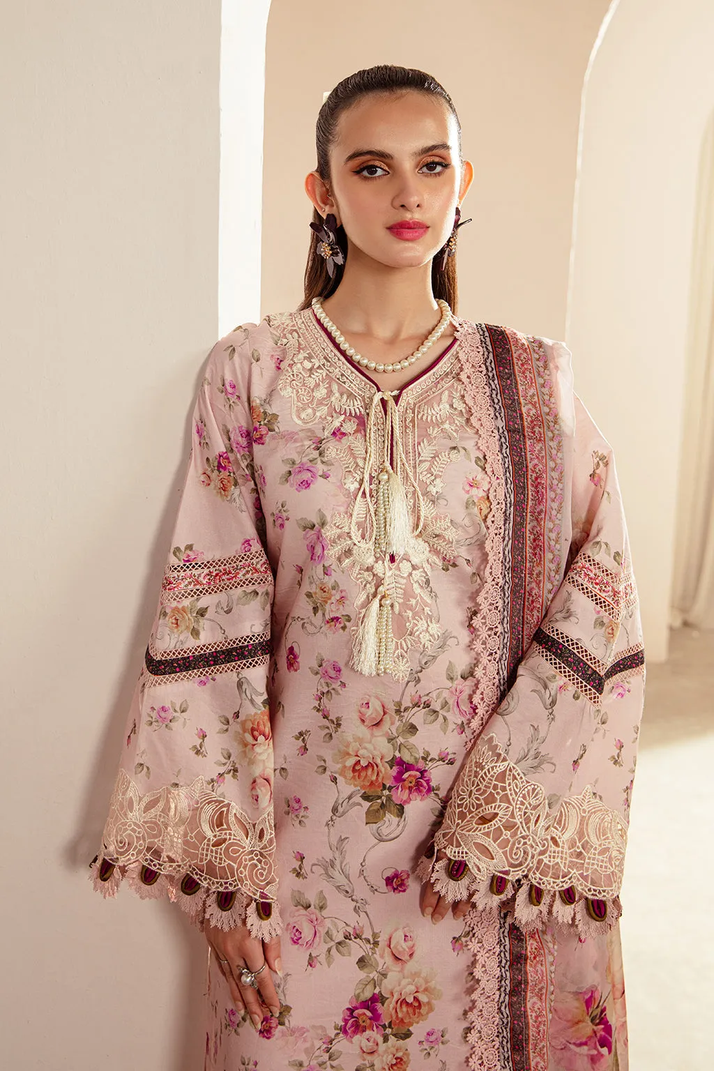 Alif Affordable Lawn by Abbas Jamil Rajpoot  – Rosella