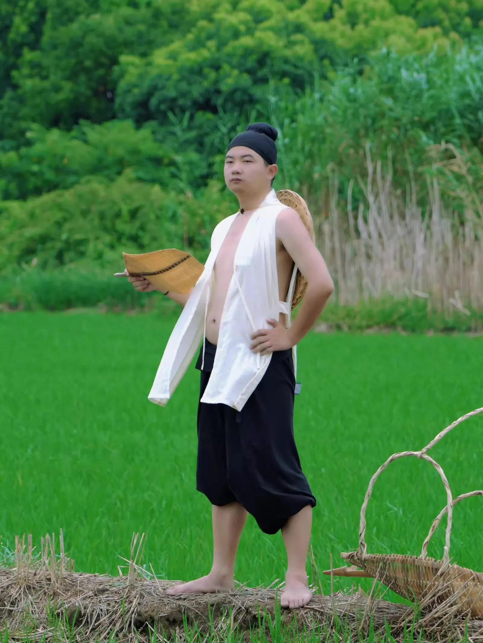 Bei Xin 背心 Ming Dynasty Unisex Pure Cotton Vest