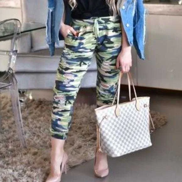 Camouflage Joggers