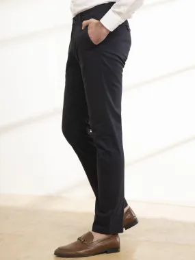 CASUAL PANT SLIM FIT CROSS POCKET NAVY