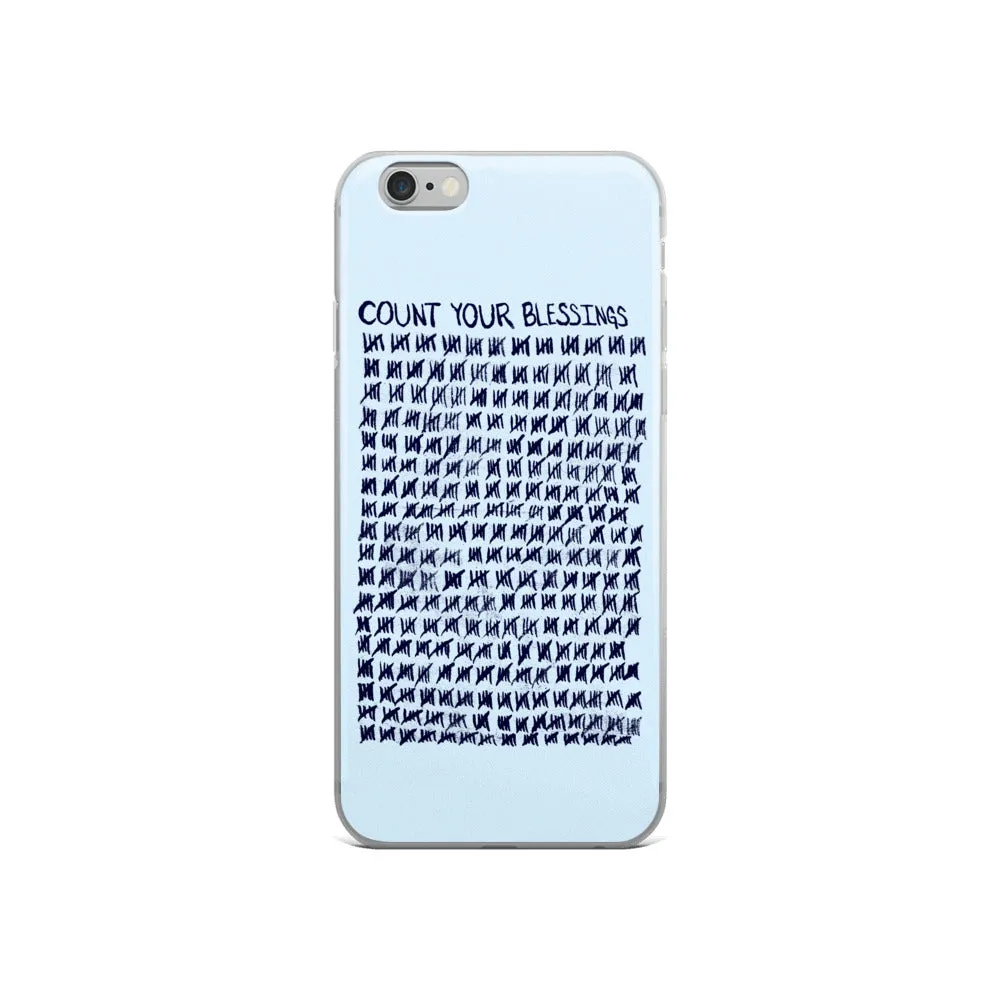 Count Your Blessings iPhone Case