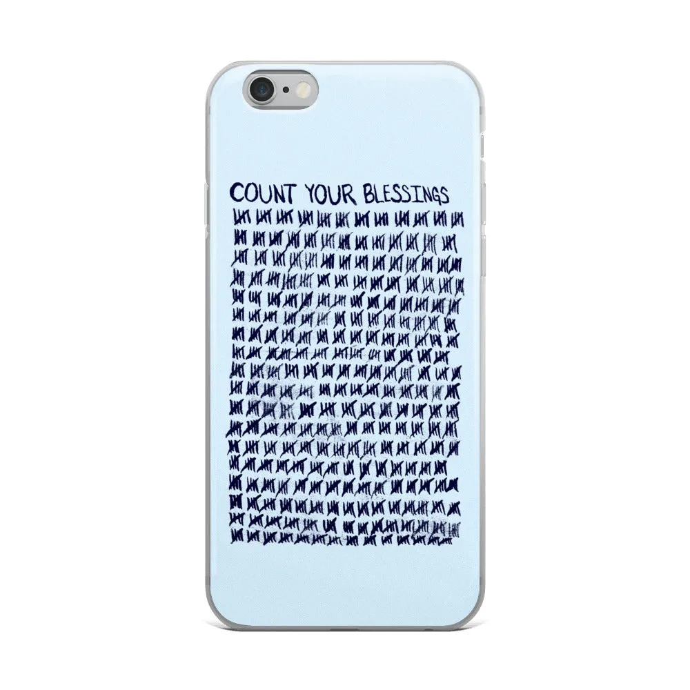 Count Your Blessings iPhone Case