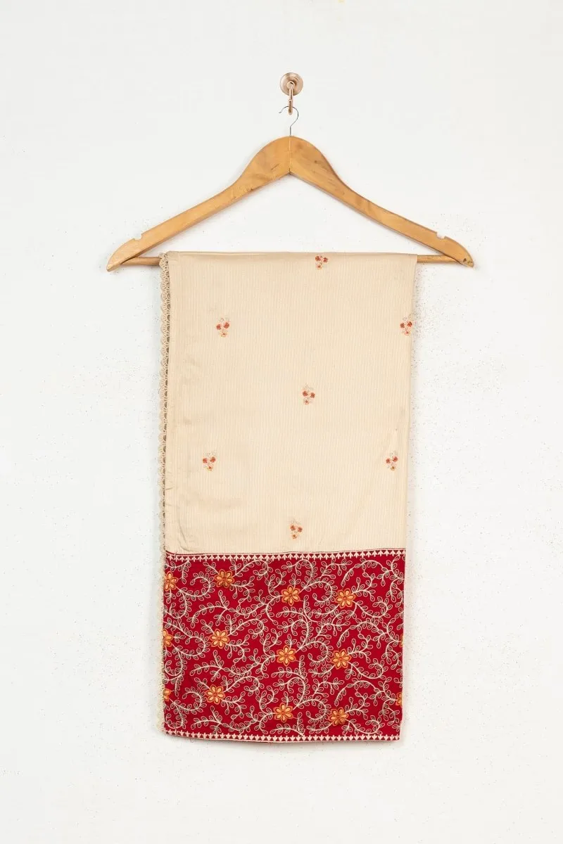 Cross Stitch Cotton Satin Vermillon Fleck