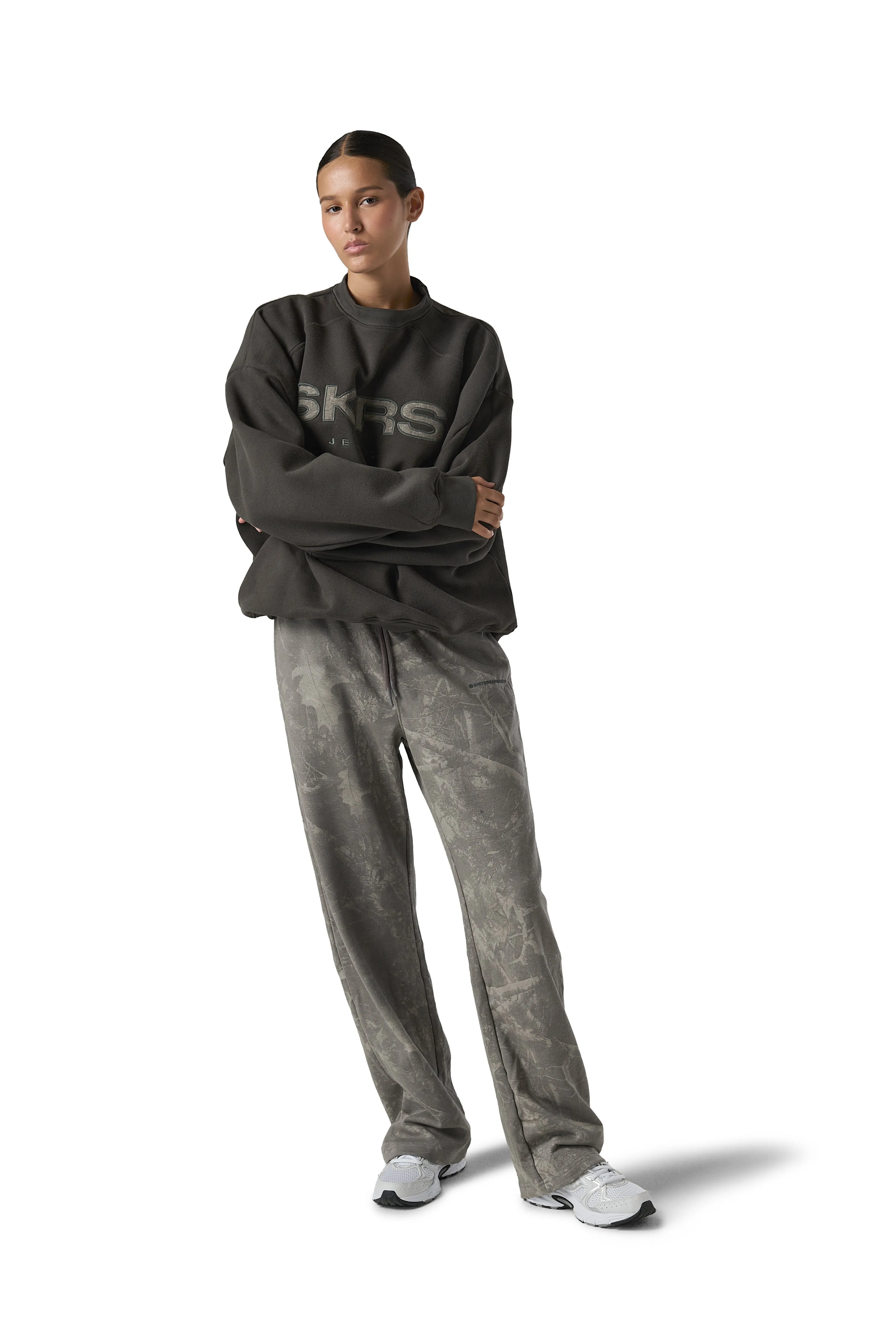 DULLED Camo Logo Sweatshirt