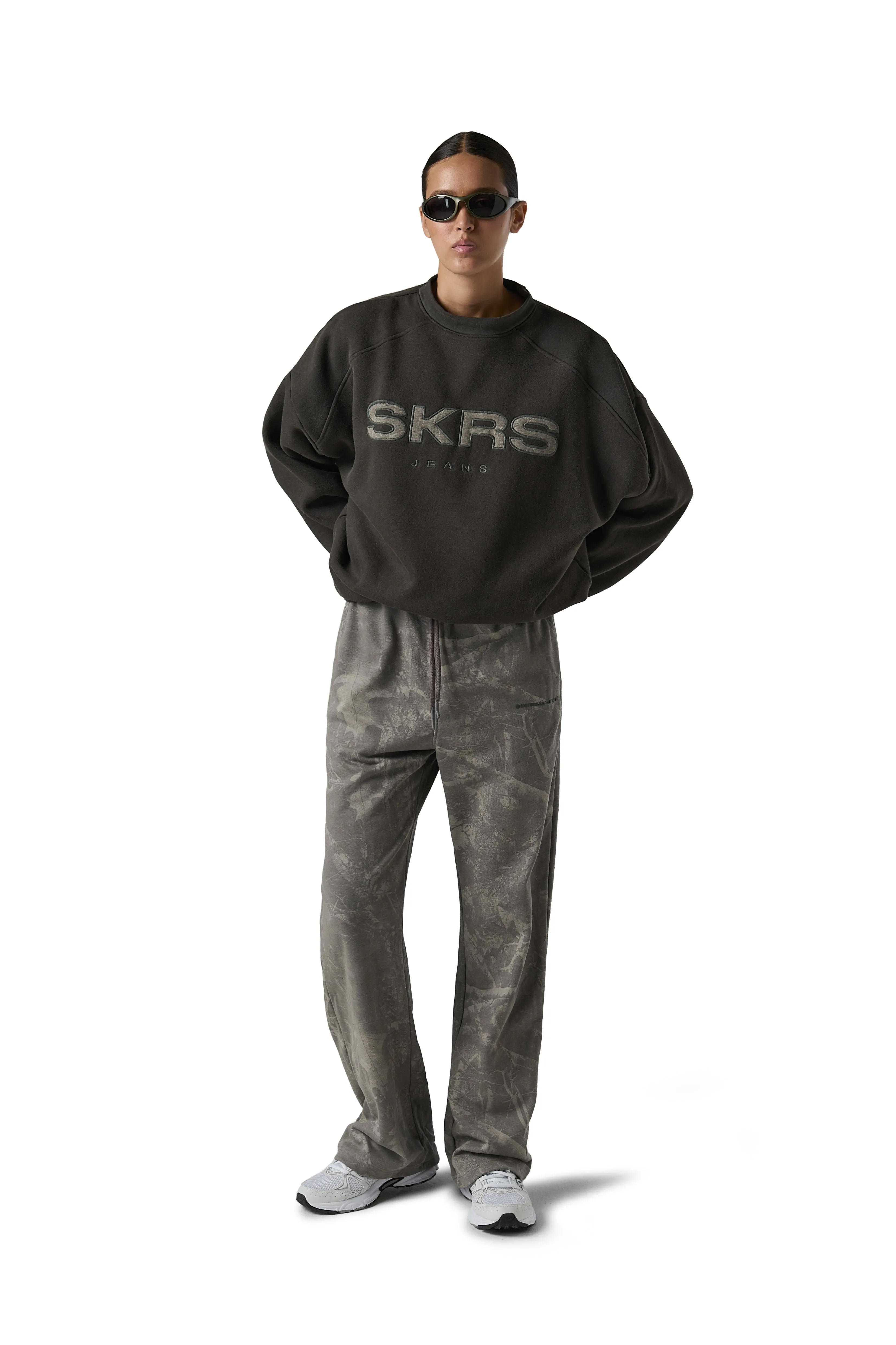 DULLED Camo Logo Sweatshirt