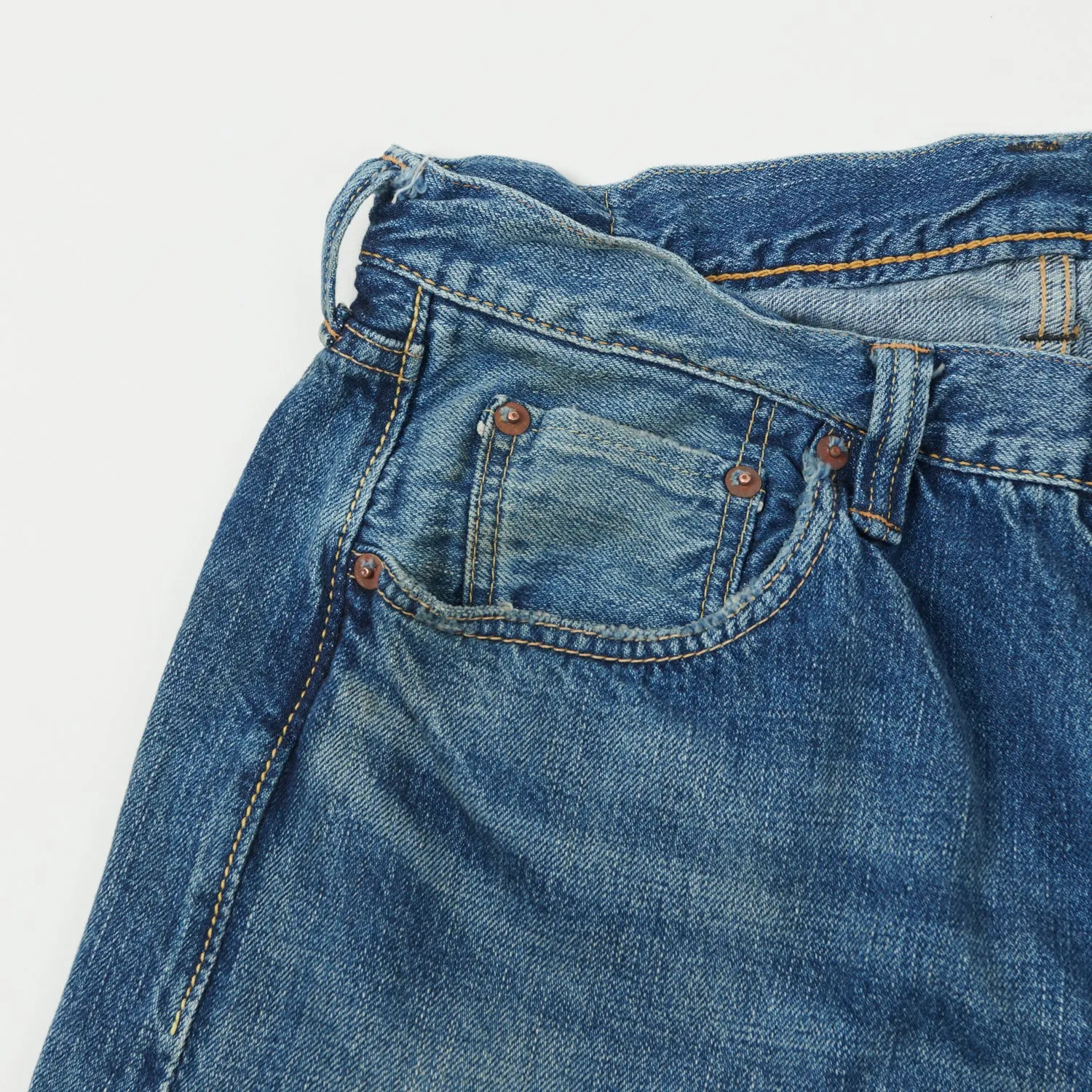 Full Count 1341-0105SSW 11.5oz Super Smooth Wide Straight Jean - Dartford Wash