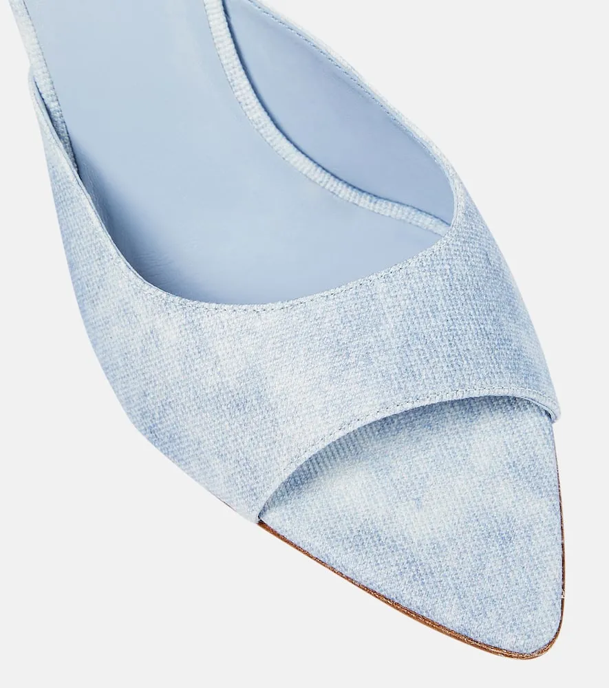 Gia Borghini Perni 04 denim mules