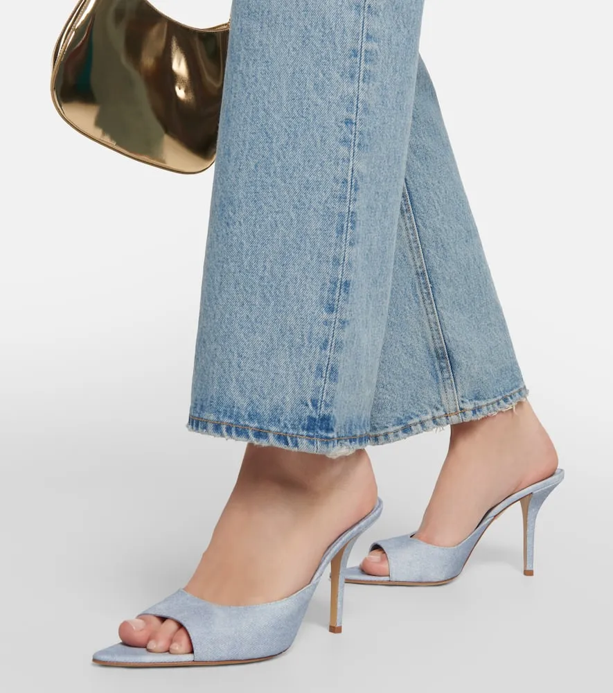 Gia Borghini Perni 04 denim mules