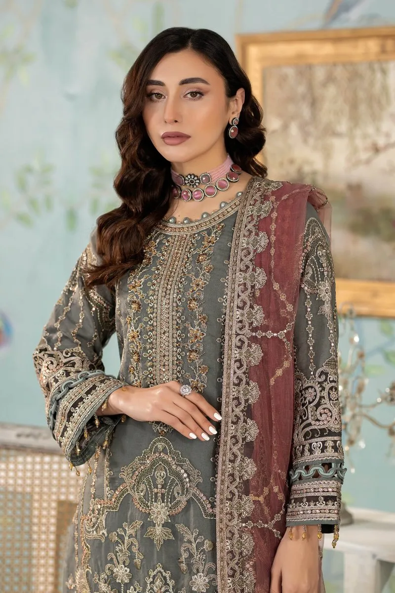 Imrozia Festive Organza Party Wear Roshni IMR180