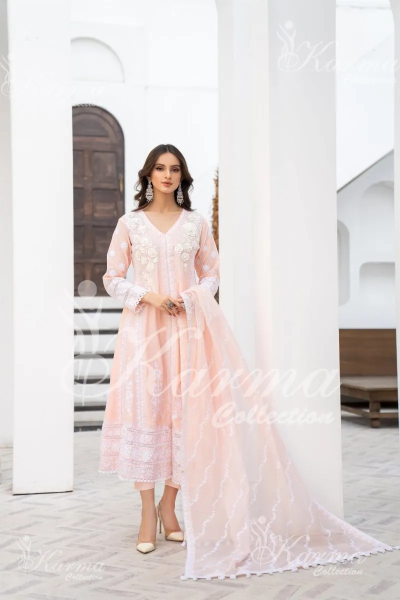 Karma Festive Embroidered Maxi Dress KAR40