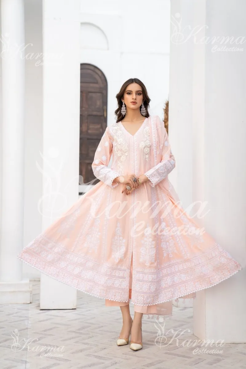 Karma Festive Embroidered Maxi Dress KAR40