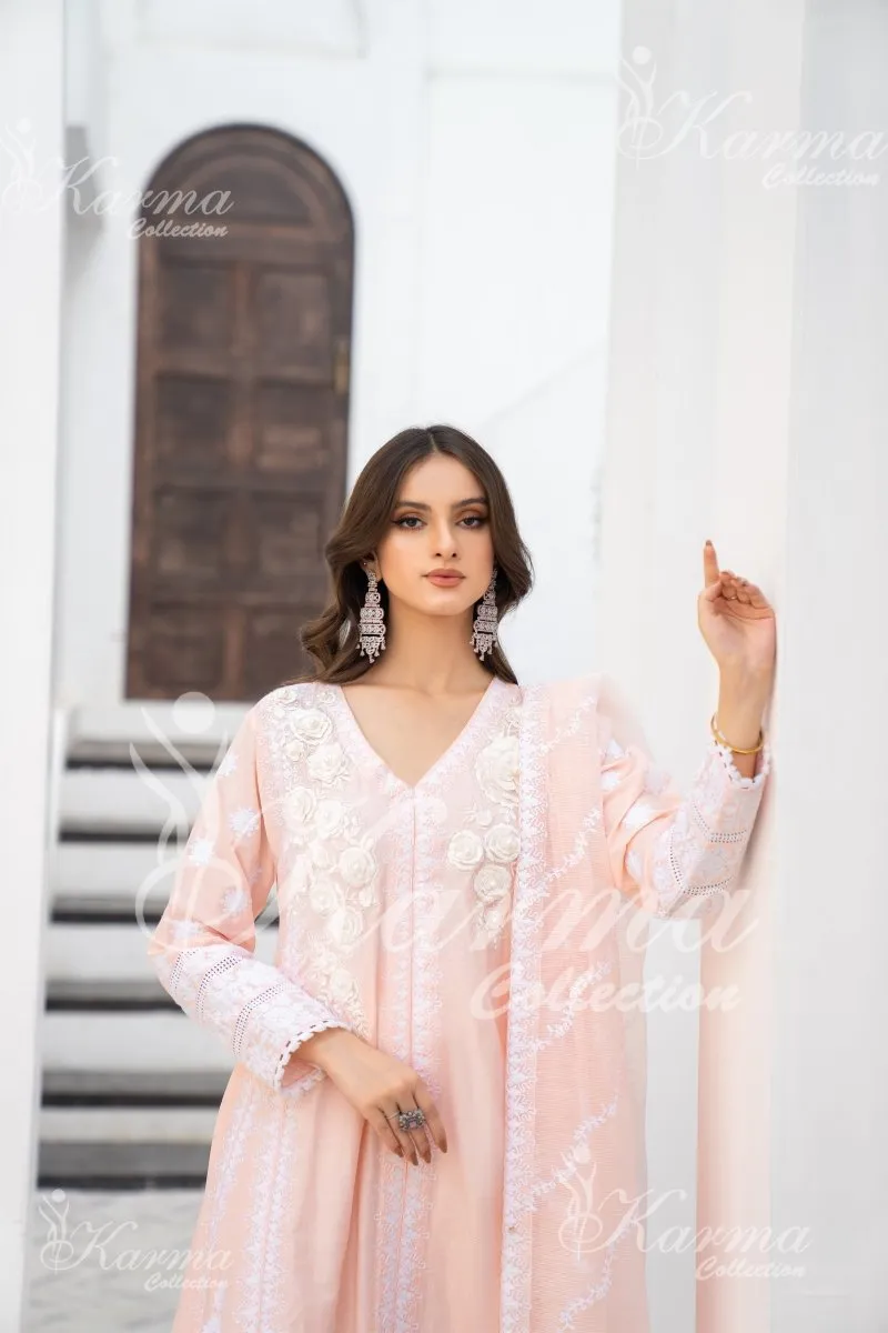 Karma Festive Embroidered Maxi Dress KAR40