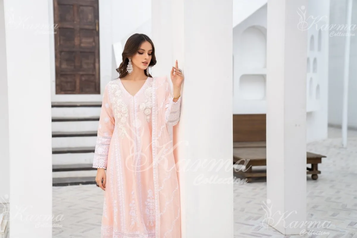 Karma Festive Embroidered Maxi Dress KAR40