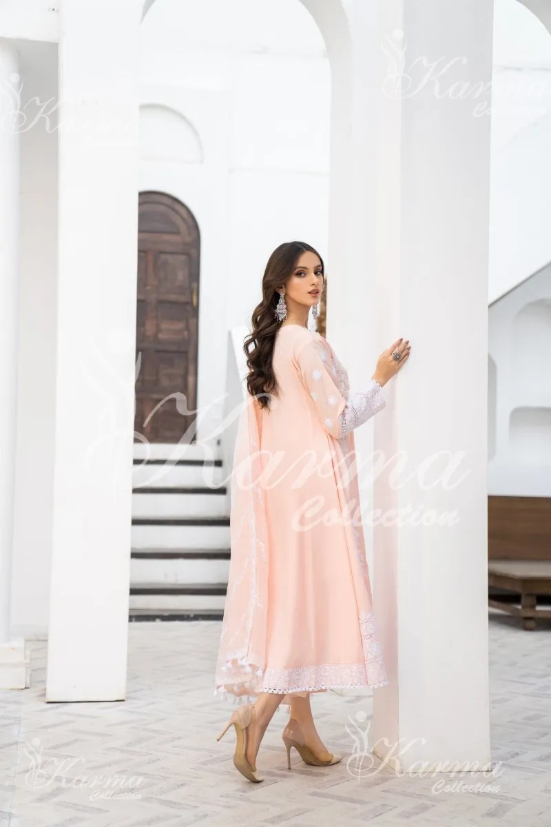 Karma Festive Embroidered Maxi Dress KAR40