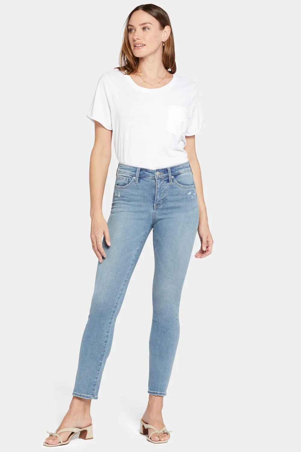 Le Silhouette Sheri Slim Jeans - Angel