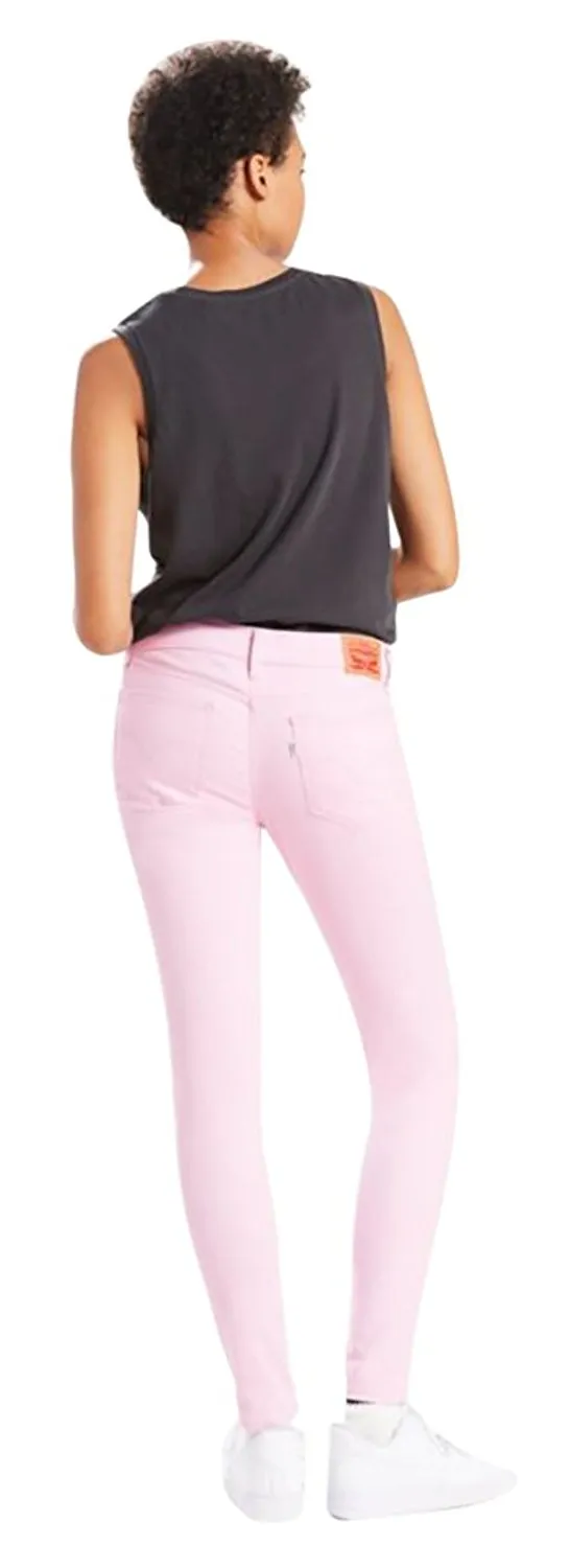 Levi's Women's 710 Super Skinny Jeans Light Lilac Sateen