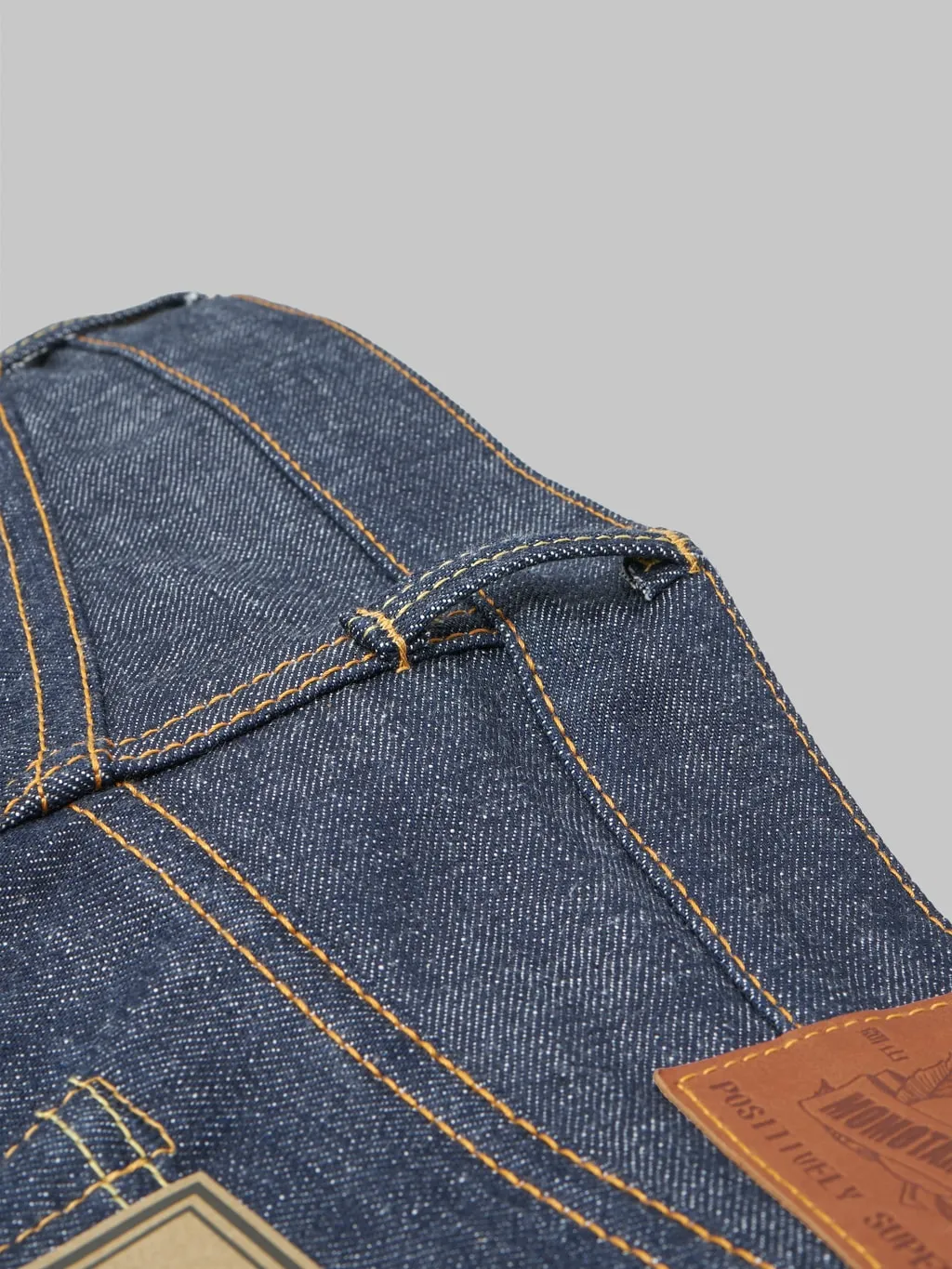 Momotaro 0605-40 14.7oz "Legacy Blue" Natural Tapered Jeans