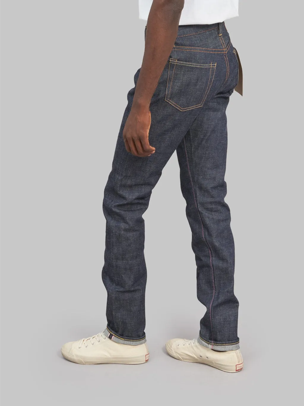 Momotaro 0605-40 14.7oz "Legacy Blue" Natural Tapered Jeans