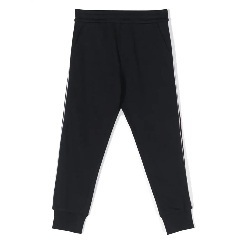 Moncler Enfant Striped Cotton Track Pants