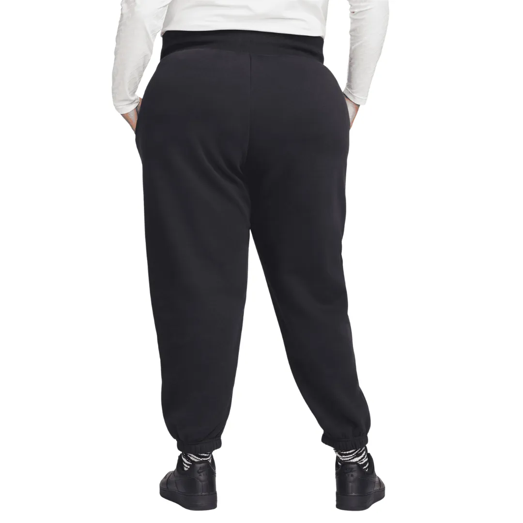 Plus - Women's Nike Sportswear Phoenix Fleece Sweatpants - Baroque Brown/Sail