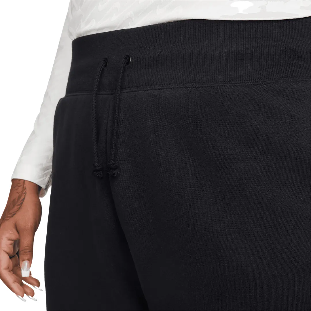 Plus - Women's Nike Sportswear Phoenix Fleece Sweatpants - Black/Sail