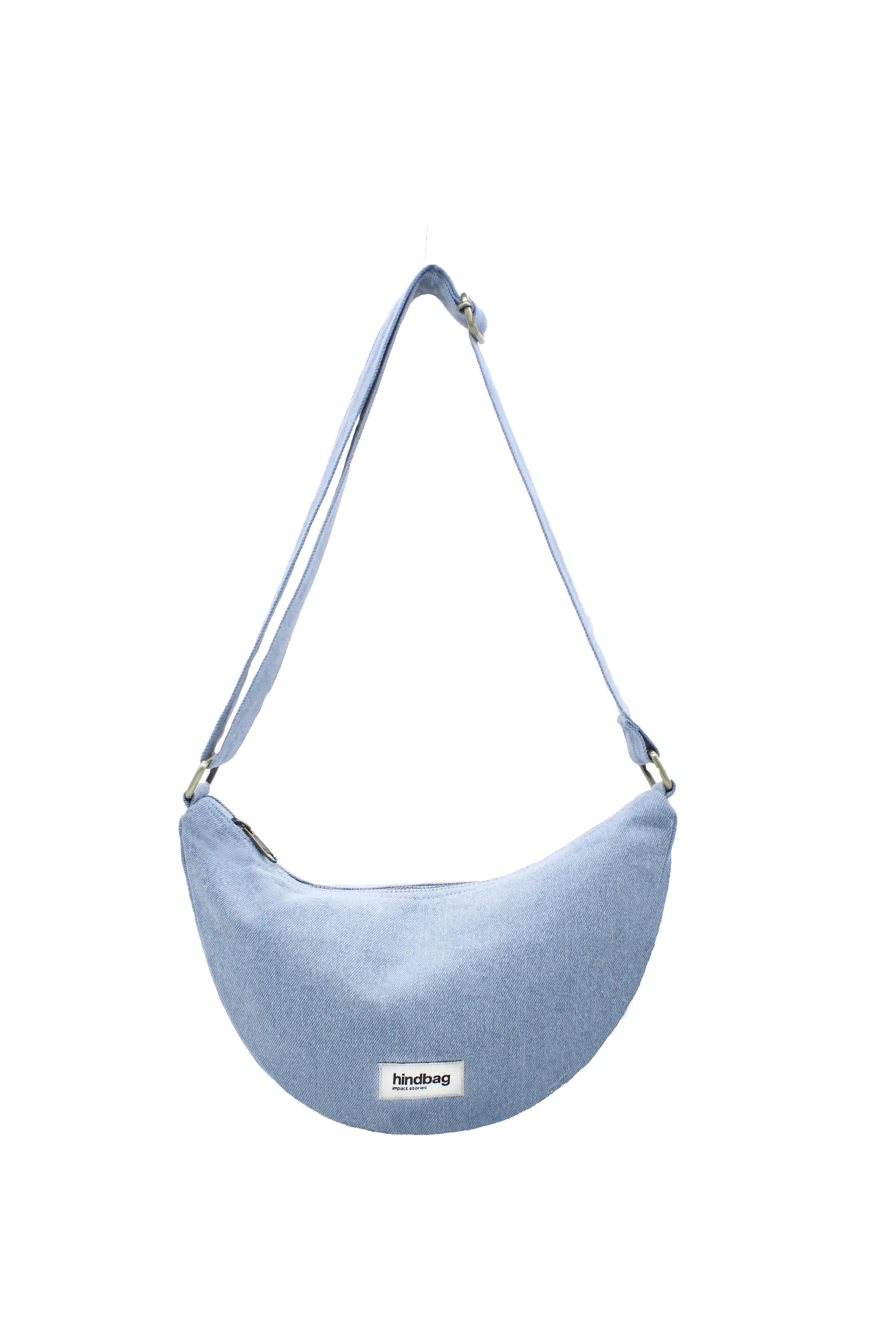 Sac banane Andrea Denim Bleu