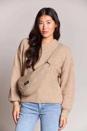 Sac banane Andrea Laine Beige