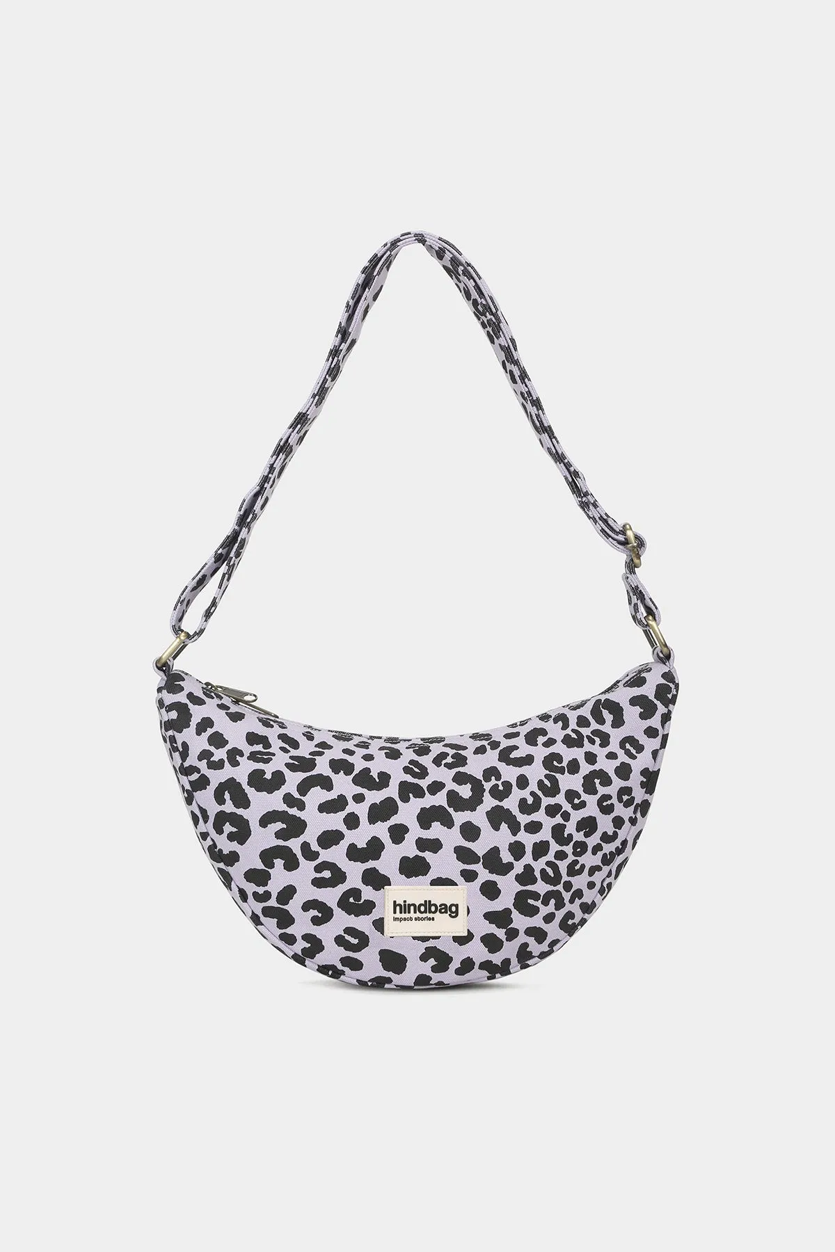 Sac banane Andrea Léopard lilas