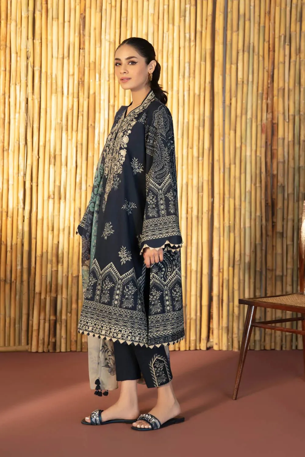 Sapphire Lawn 3 Piece Suit SAP76