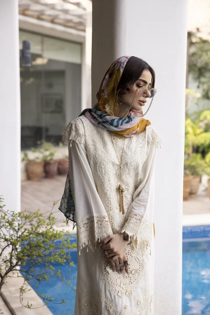 Simrans Ivana Luxury Lawn Chikankari Pakistani Suit SIM183