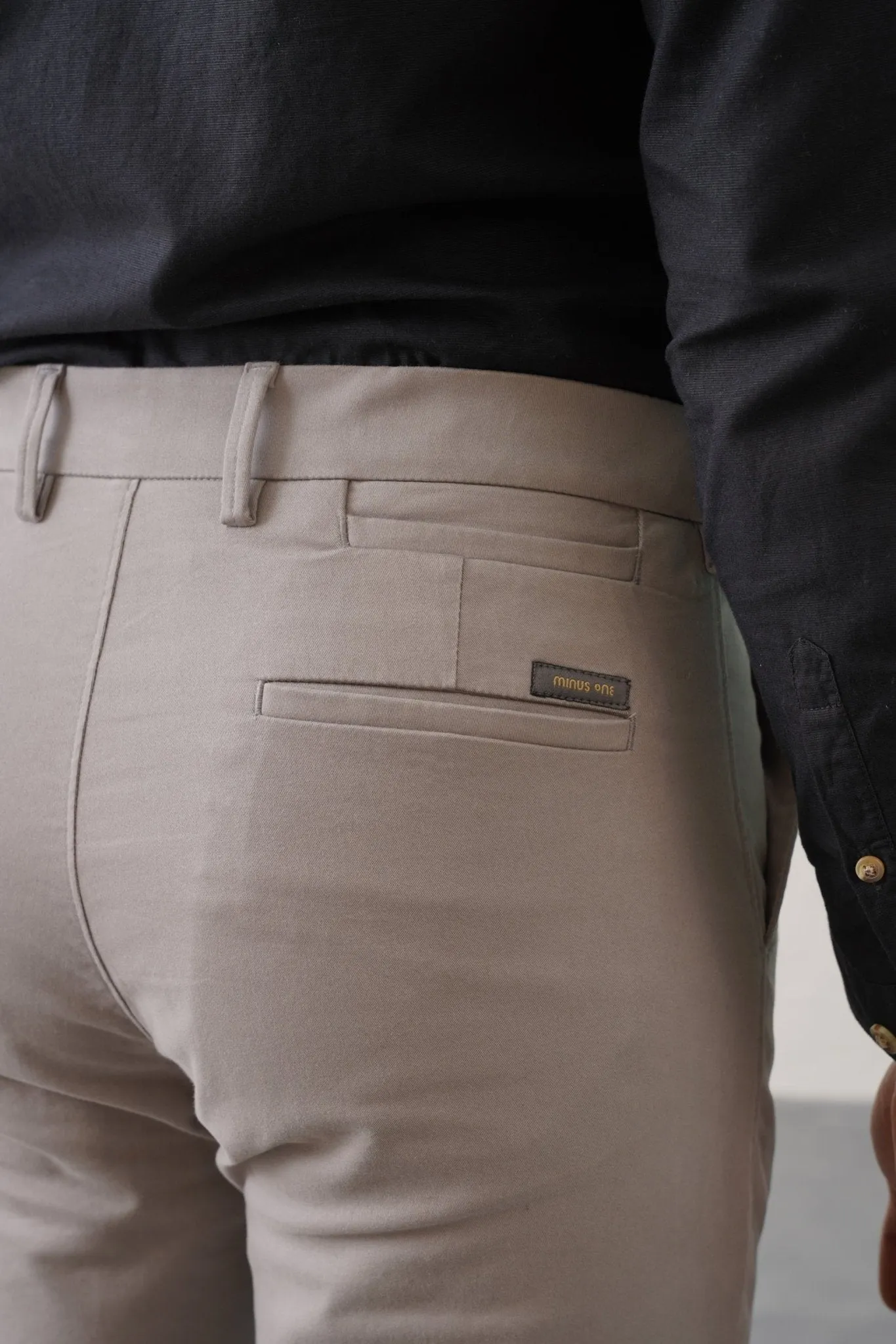 The Slim Fit Travel Chino - Grey